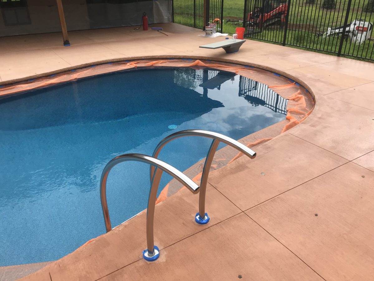 Pool Entrance Sealant Concrete Repair Services