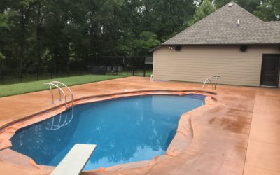 Pool Sealant Concrete Services for the Hoenes Residence